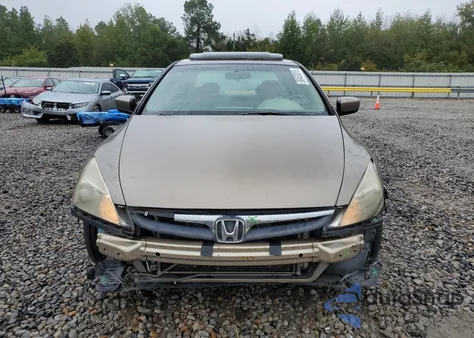 2006 Honda Accord Ex из США, поврежденный, VIN 1HGCM66596A001191